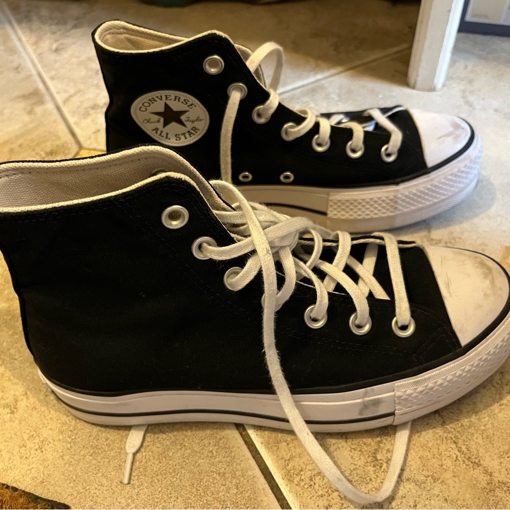 New All Star platform. Size 6,5